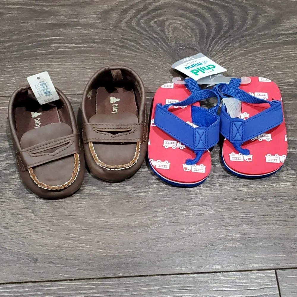 ❤NWT! BABY BOYS SIZE 3-6 MONTHS SHOE BUNDLE